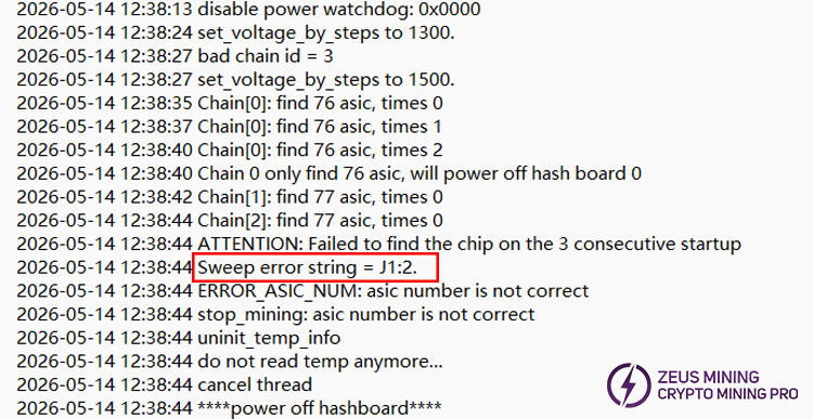 Antminer 错误代码完全指南 第2张